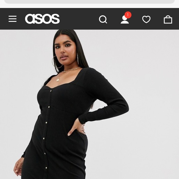 ASOS Curve Dresses & Skirts - ASOS Black Dress